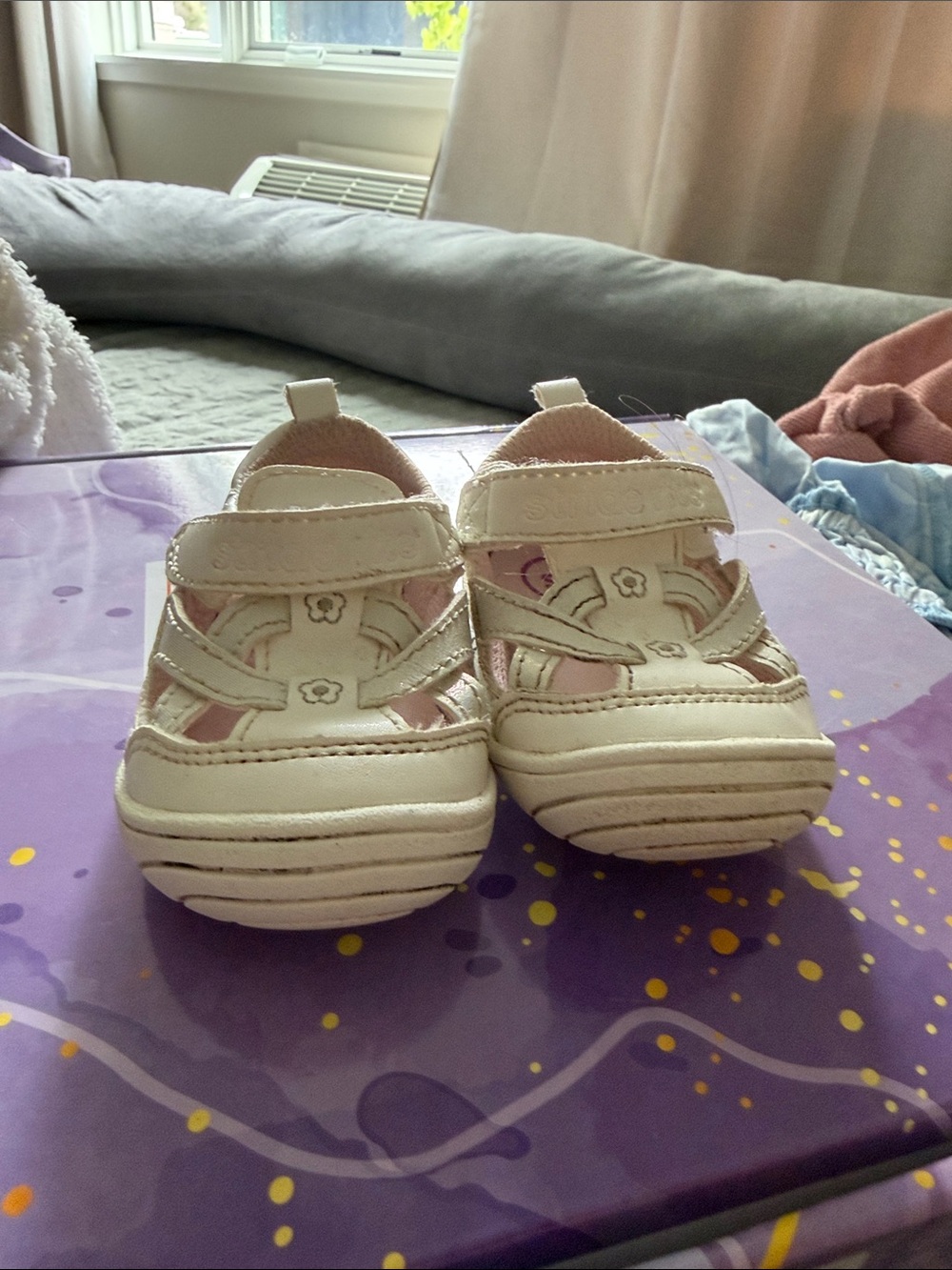 Toddler White Strappy Sandals